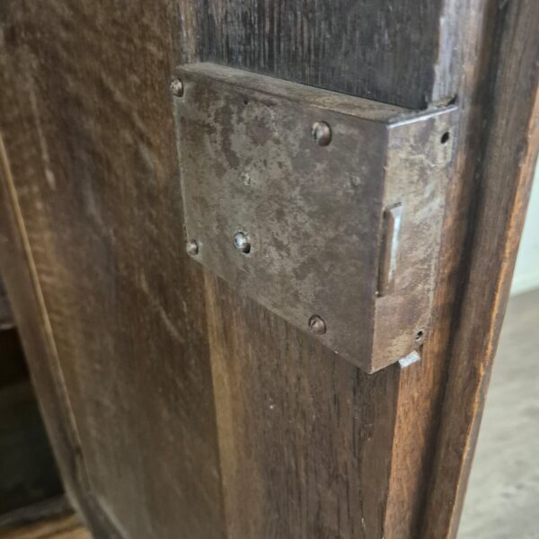 Wardrobe Biedermeier 1820 Oak - Image 11