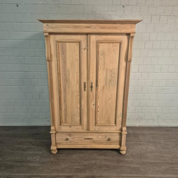 Wardrobe Jugendstil 1910 Pine - Image 2