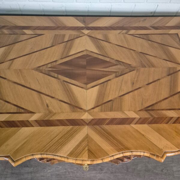 Chest of Drawers Baroque 1780 Walnut - Image 6