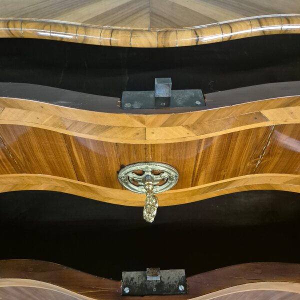 Chest of Drawers Baroque 1780 Walnut - Image 15