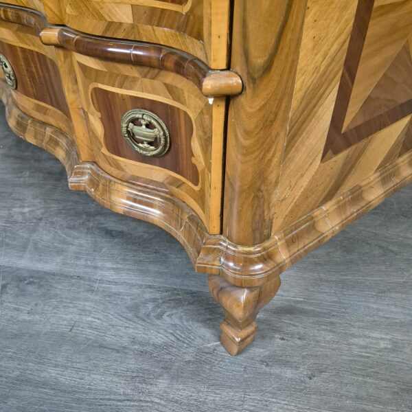 Chest of Drawers Baroque 1780 Walnut - Image 12