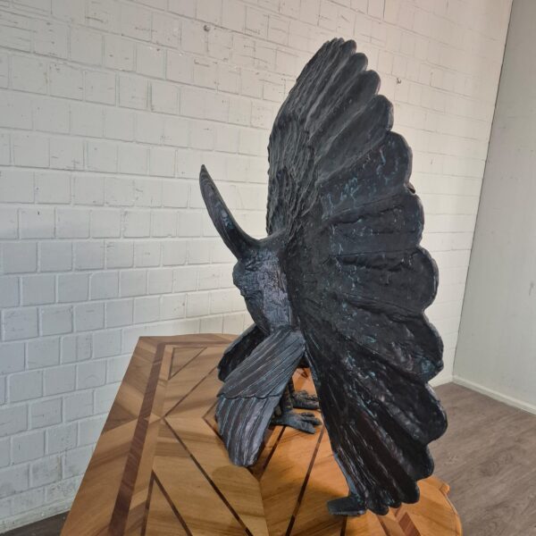 Garden Statue Peacock Metal 0.89 m - Image 9