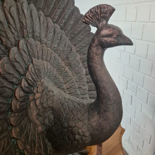 Garden Statue Peacock Metal 0.89 m - Image 5