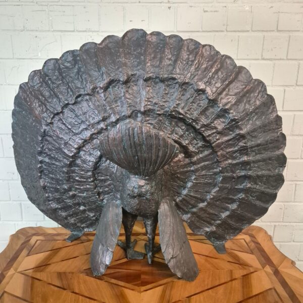 Garden Statue Peacock Metal 0.89 m - Image 7