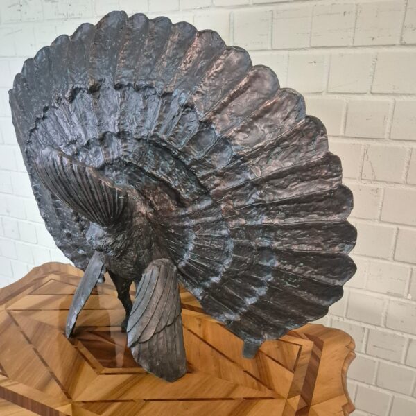 Garden Statue Peacock Metal 0.89 m - Image 6