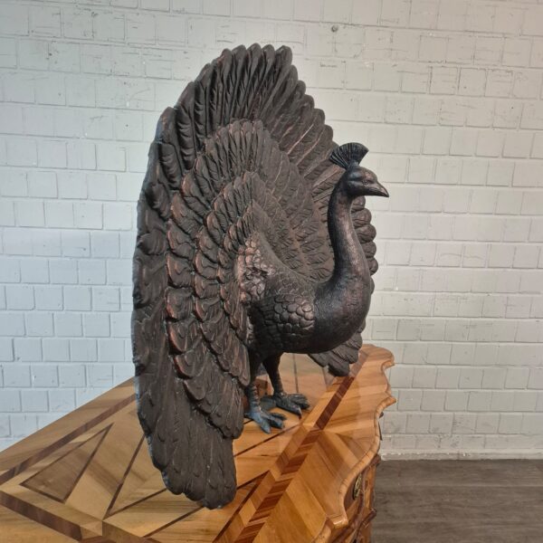 Garden Statue Peacock Metal 0.89 m - Image 4
