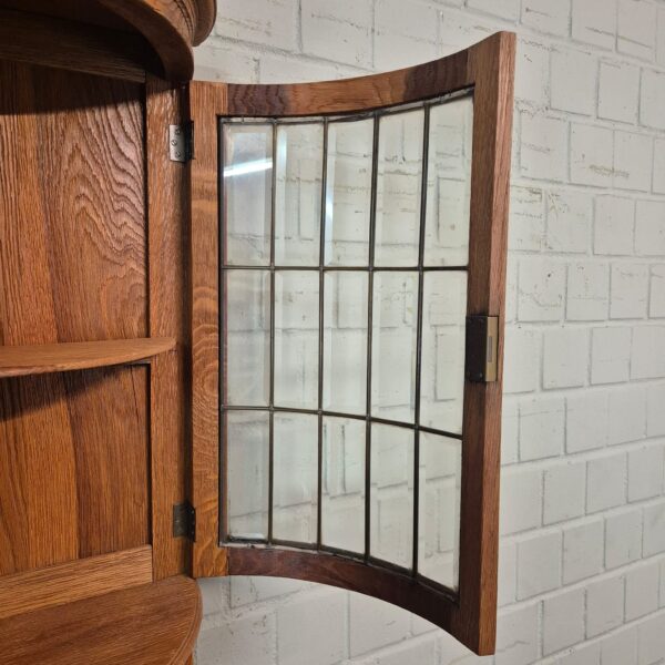 Kitchen Cabinet Jugendstil 1910 Oak - Image 14