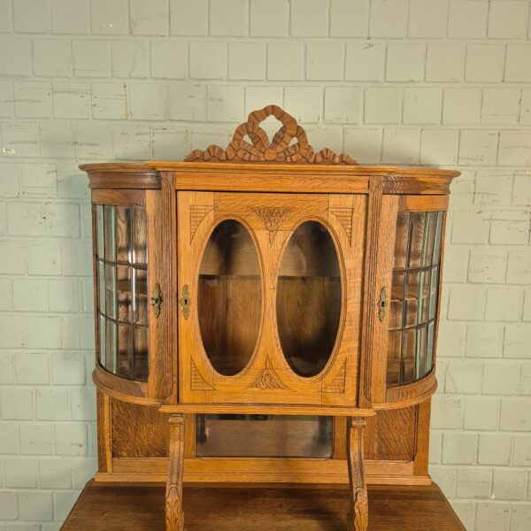 Kitchen Cabinet Jugendstil 1910 Oak - Image 3