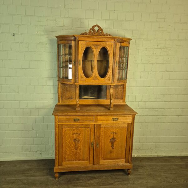 Kitchen Cabinet Jugendstil 1910 Oak - Image 2