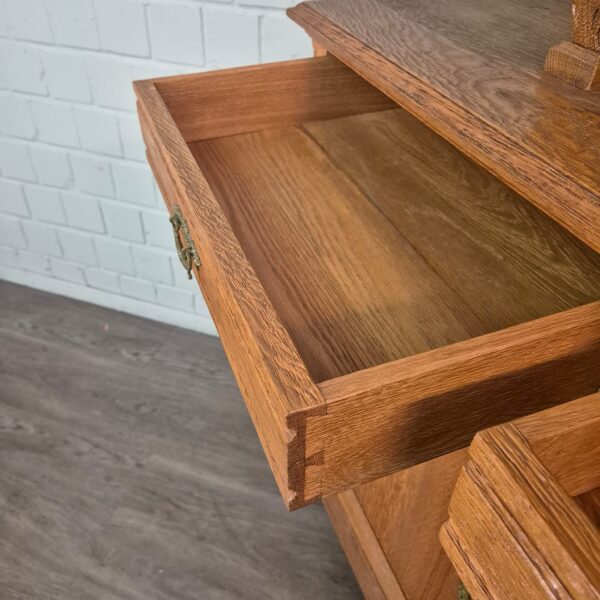 Kitchen Cabinet Jugendstil 1910 Oak - Image 17
