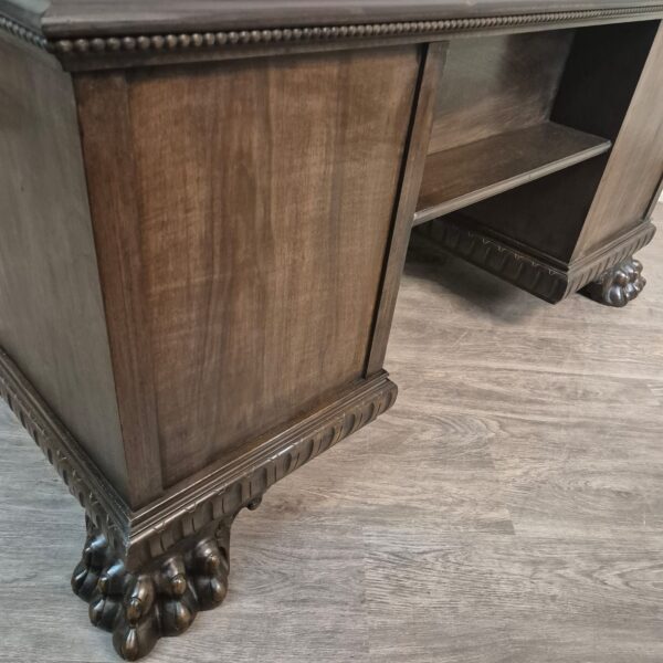 Desk Historicisme 1910 Walnut - Image 15