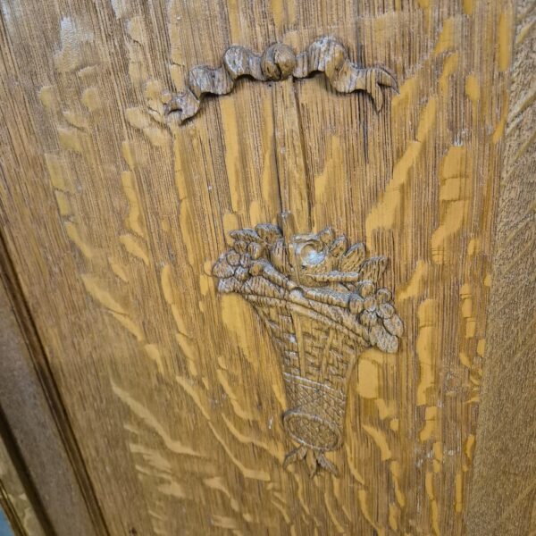 Kitchen Cabinet Jugendstil 1910 Oak - Image 21