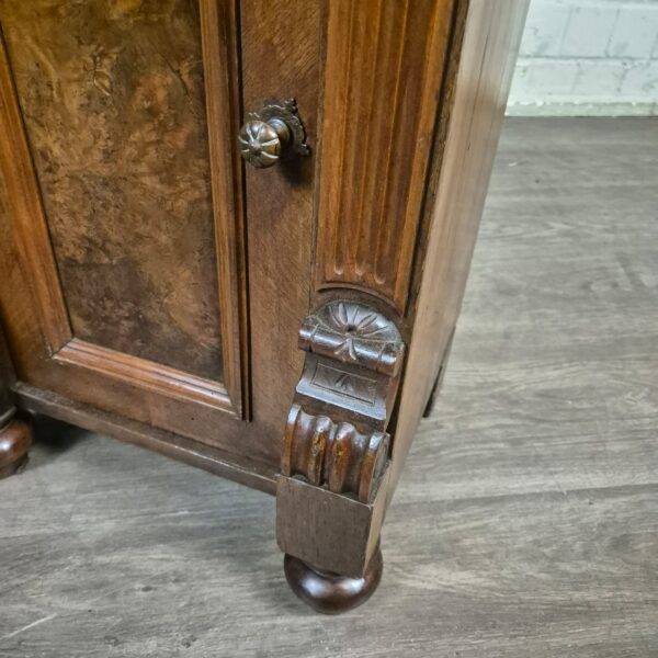 Bedside Tables Gründerzeit 1880 Walnut - Image 8