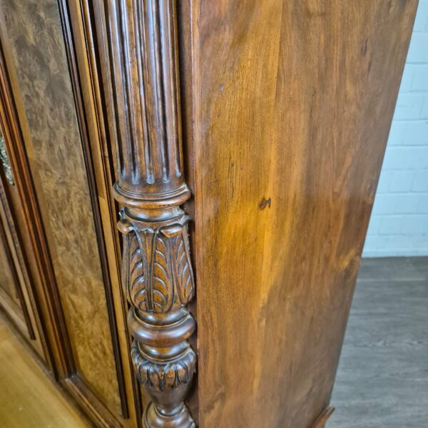 Wardrobe Gründerzeit 1880 Walnut - Image 6