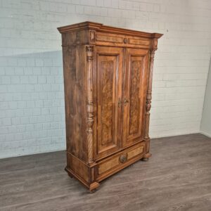 Wardrobe Gründerzeit 1880 Walnut