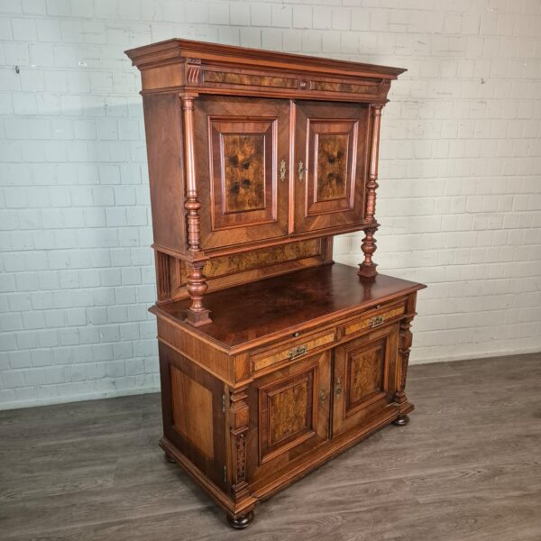 Cabinet Gründerzeit 1880 Walnut
