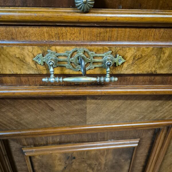 Cabinet Gründerzeit 1880 Walnut - Image 8