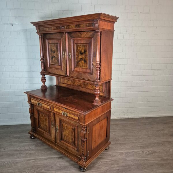 Cabinet Gründerzeit 1880 Walnut - Image 2