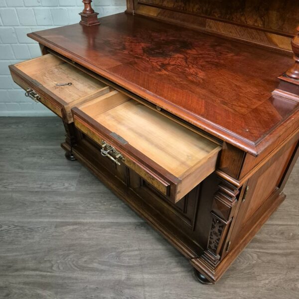Cabinet Gründerzeit 1880 Walnut - Image 18