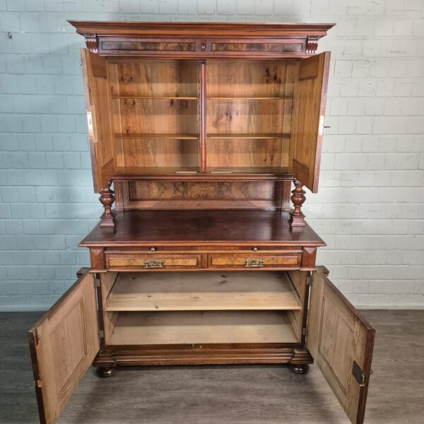 Cabinet Gründerzeit 1880 Walnut - Image 14