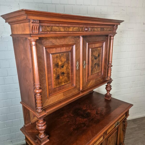 Cabinet Gründerzeit 1880 Walnut - Image 3