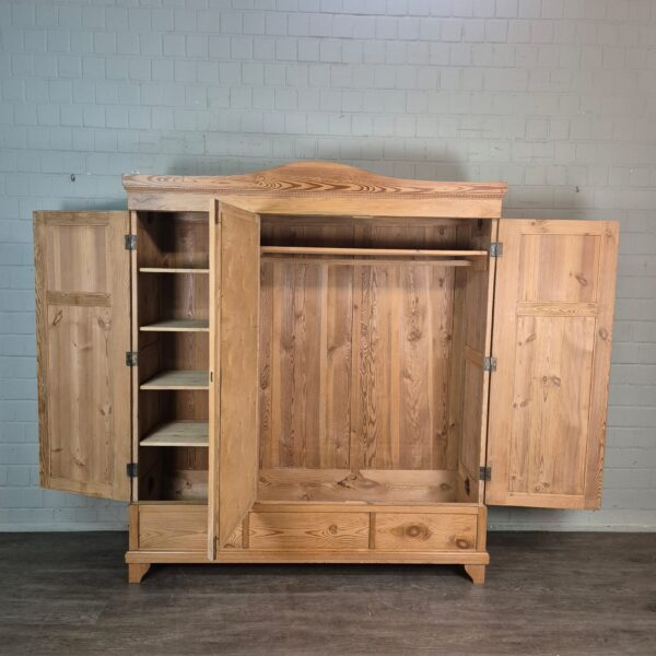 Wardrobe Jugendstil 1910 Pine - Image 6