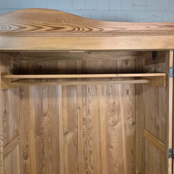 Wardrobe Jugendstil 1910 Pine - Image 10