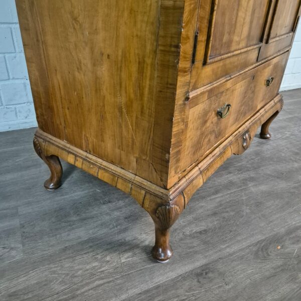 Wardrobe Biedermeier 1800 Walnut - Image 5