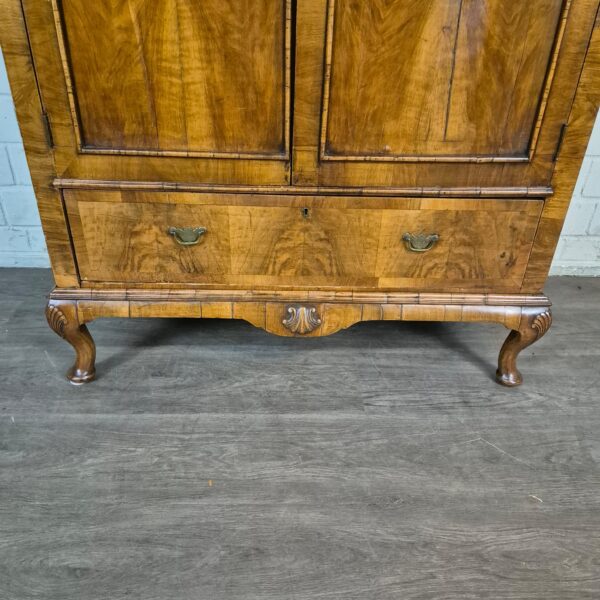 Wardrobe Biedermeier 1800 Walnut - Image 6