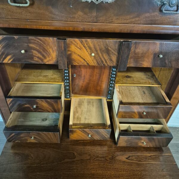 Secretary Louis Philippe 1860 Mahogany - Image 10