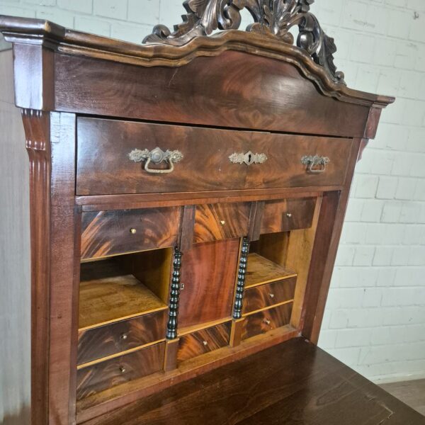 Secretary Louis Philippe 1860 Mahogany - Image 8