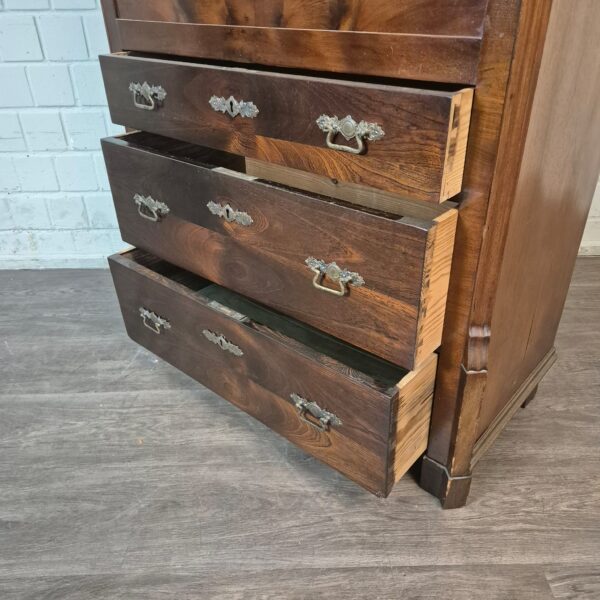 Secretary Louis Philippe 1860 Mahogany - Image 12