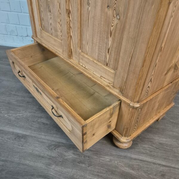 Wardrobe Gründerzeit 1890 Pine - Image 7