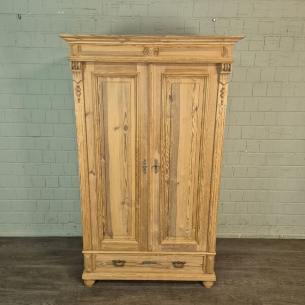 Wardrobe Gründerzeit 1880 Pine - Image 2