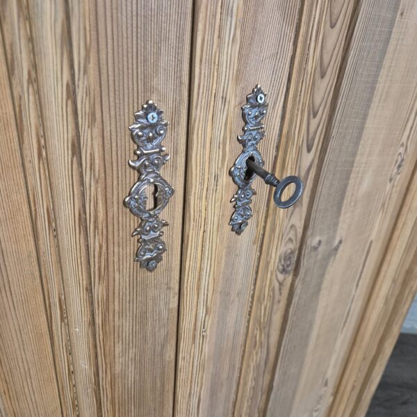 Wardrobe Gründerzeit 1880 Pine - Image 4