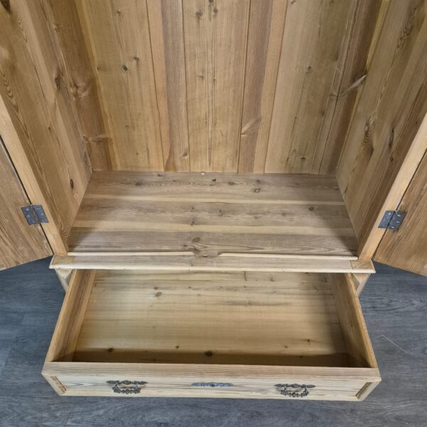 Wardrobe Gründerzeit 1880 Pine - Image 11