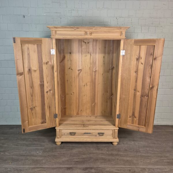 Wardrobe Gründerzeit 1880 Pine - Image 6