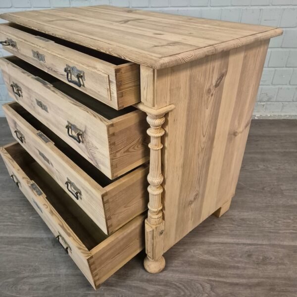 Chest of Drawers Gründerzeit 1880 Pine - Image 7