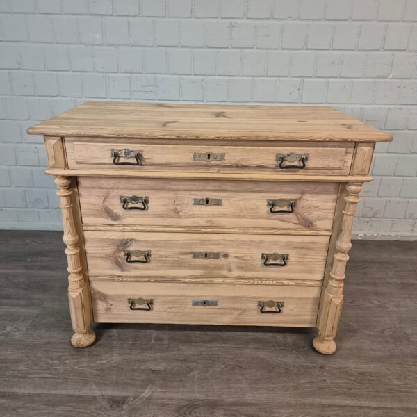 Chest of Drawers Gründerzeit 1880 Pine - Image 2