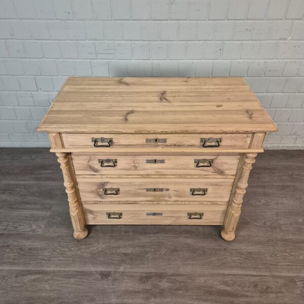 Chest of Drawers Gründerzeit 1880 Pine - Image 3