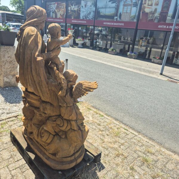 Statue Madonna and Child Stone 1.75 m - Image 15