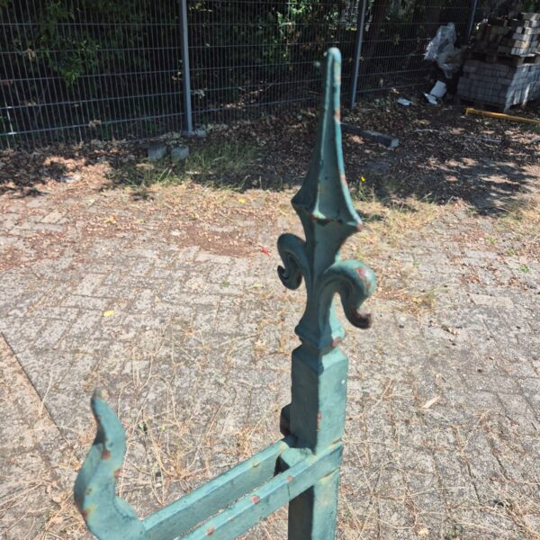 Fencing Gründerzeit 1880 Wrought iron 2,03 m - Image 3