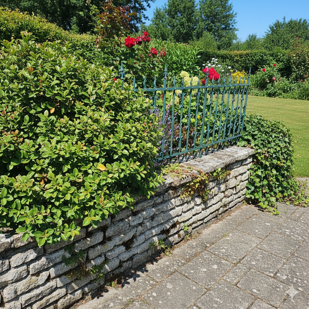 Garden Fence Gründerzeit 1880 Wrought Iron 3.00 m - Image 2