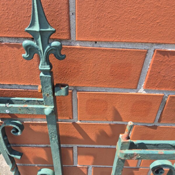 Garden Fence Grunderzeit 1880 Wrought iron 4.00 m - Image 6