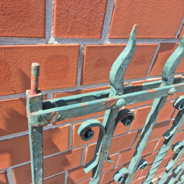 Garden Fence Grunderzeit 1880 Wrought iron 4.00 m - Image 3