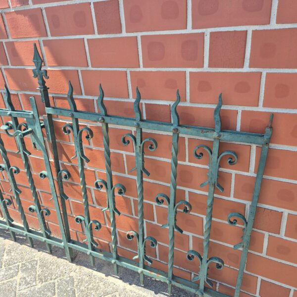 Garden Gate Gründerzeit 1880 Wrought Iron 2.00 m - Image 5