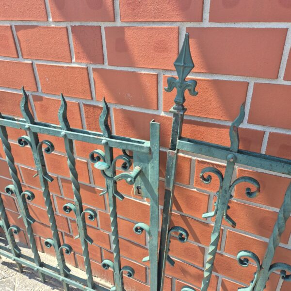 Garden Gate Gründerzeit 1880 Wrought Iron 2.00 m - Image 4
