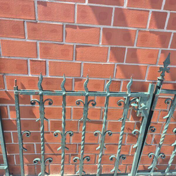 Garden Gate Gründerzeit 1880 Wrought Iron 2.00 m - Image 3