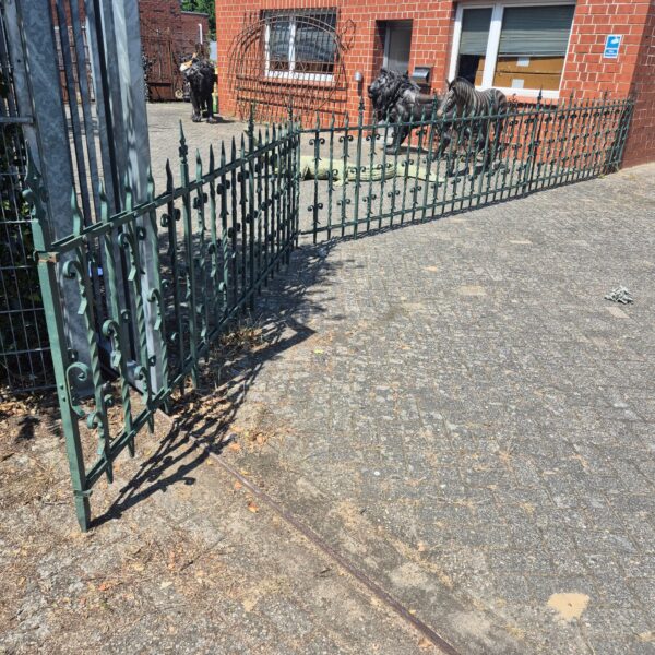 Fencing Garden Fence Gründerzeit 1880 Wrought Iron 21.00 m