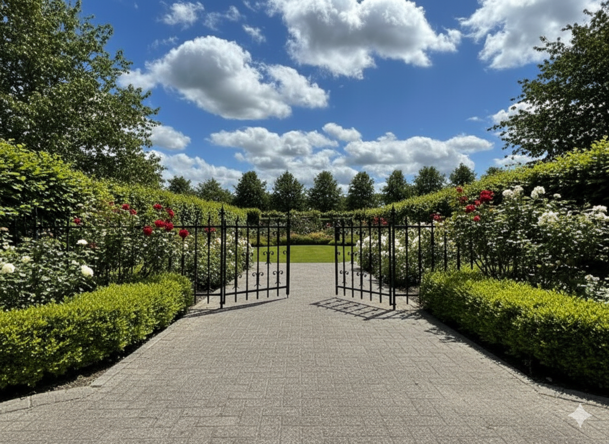 Fencing Garden Fence Gründerzeit 1880 Wrought Iron 21.00 m - Image 2
